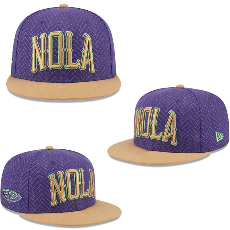 2025 NBA New Orleans Pelicans Hat TX20250307->nba hats->Sports Caps